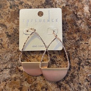 Gold Teardrop Boho Earrings